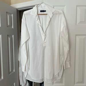 Ralph Lauren Classic White Button Down Shirt